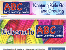 Tablet Screenshot of abc-elc.org